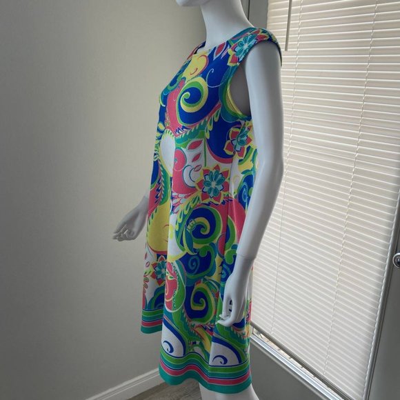 Ronni Nicole Colorfull Floral Dress Sz 10 - Picture 7 of 7
